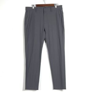 Fabletics The Don Pant Mens 36x32 Gray Chino Stretch Performance Golf Trouser